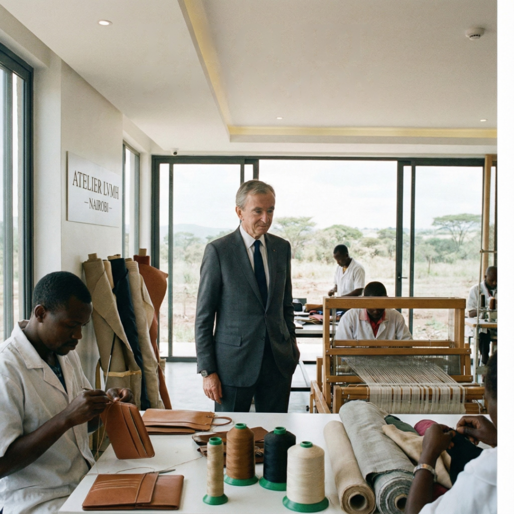 Bernard Arnault Accelerates LVMH’s Quiet Expansion Into Africa’s Luxury Supply Chain