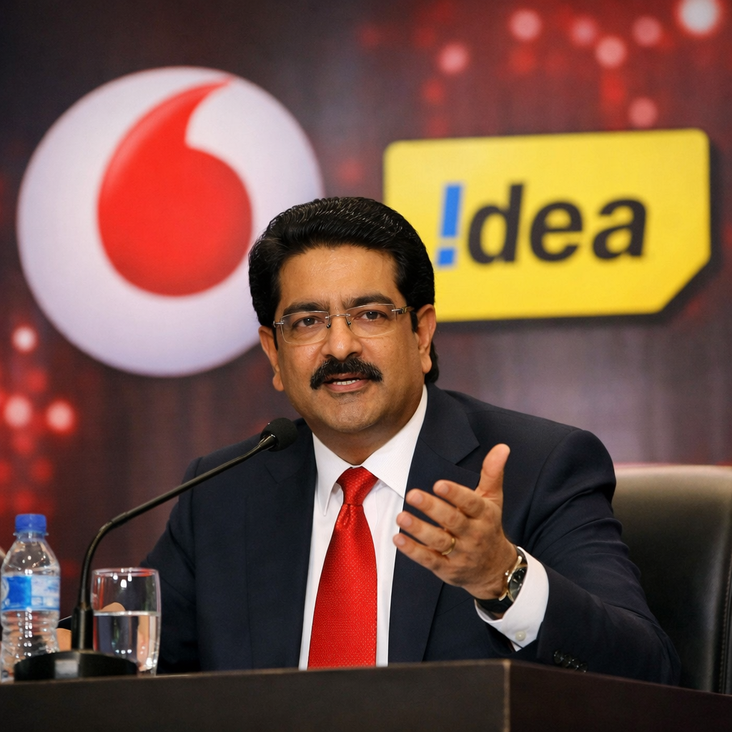 Indian Billionaire Kumar Mangalam Birla Increases Strategic Stake in Vodafone Idea with Fresh Open-Market Buy