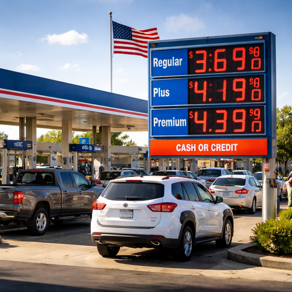 US Consumer Sentiment Falls to 55.5 as Energy Prices Surge Above $3.63 per Gallon, Raising New Inflation Concerns