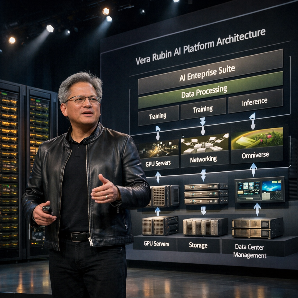 NVIDIA Launches Vera Rubin AI Computing Platform With Seven New Chips to Power Next-Generation AI Factories