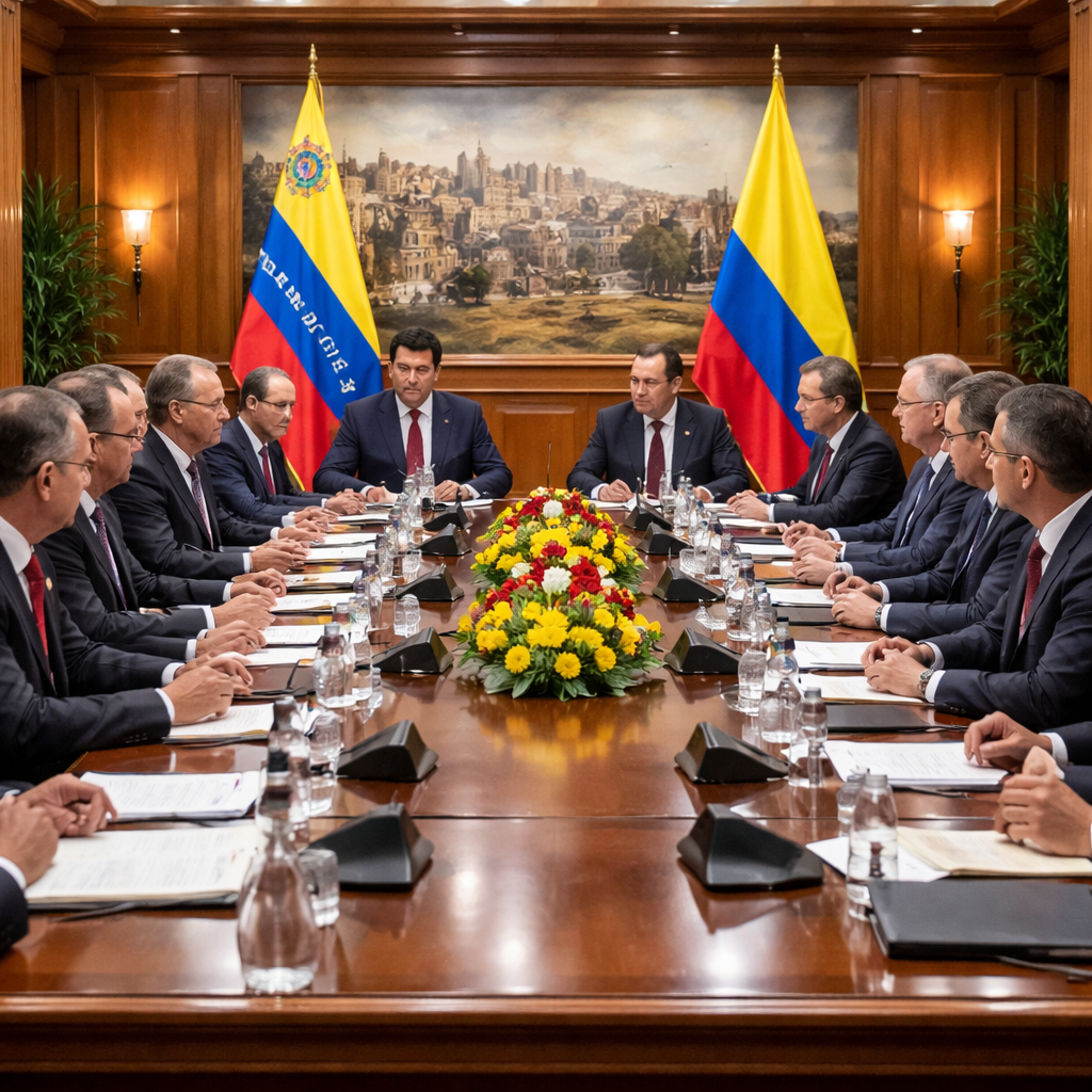 Venezuela and Colombia Hold First High-Level Bilateral Talks After Maduro’s Ouster, Target Energy and Border Trade Revival