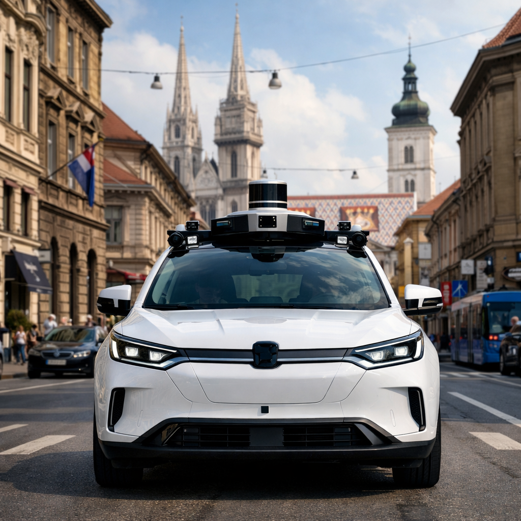 Pony.ai, Uber, and Verne Launch Europe’s First Commercial Robotaxi Service in Zagreb