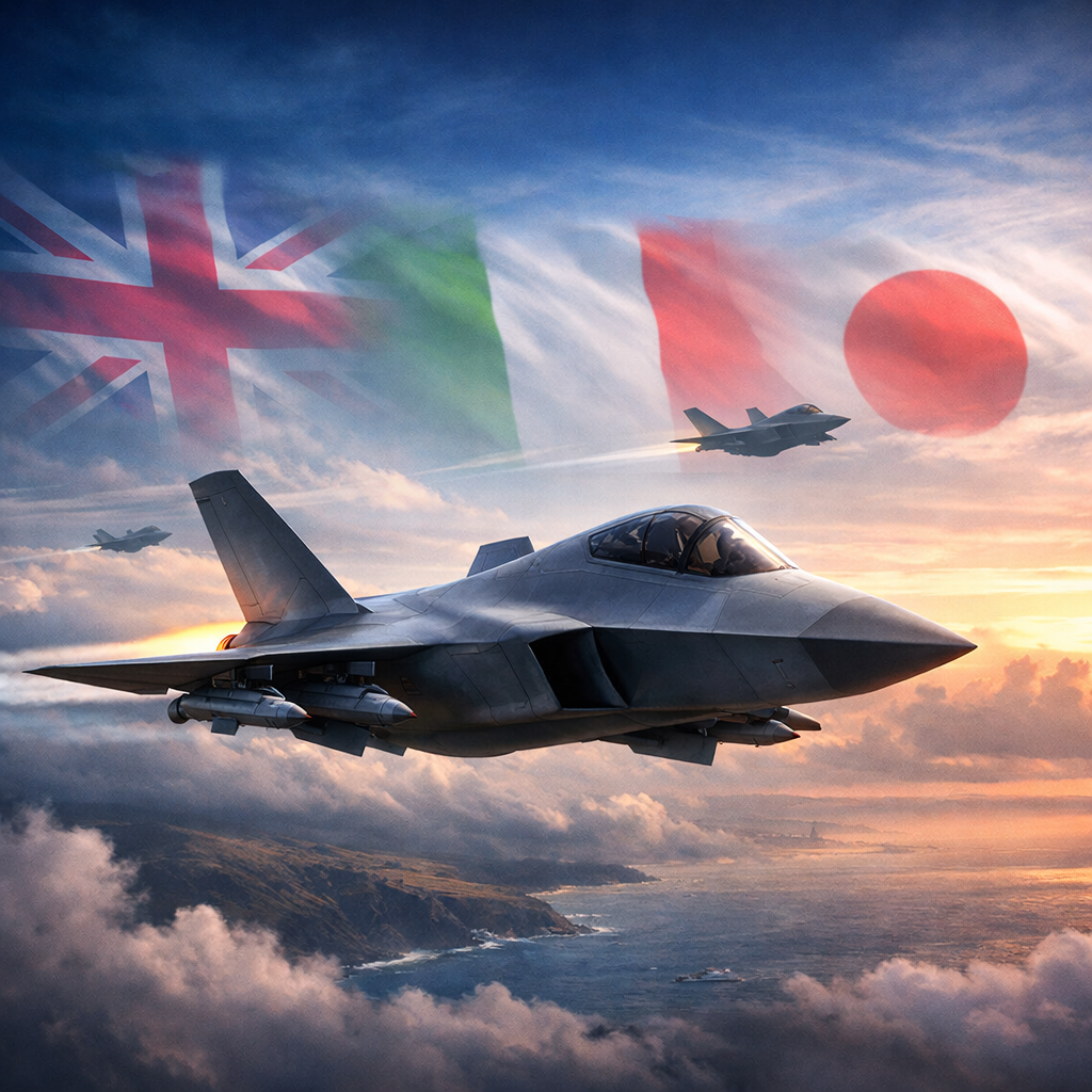 BAE Systems, Leonardo, and JAIEC Land £686 Million GCAP Contract as Edgewing Takes Command of Sixth-Generation Fighter Development