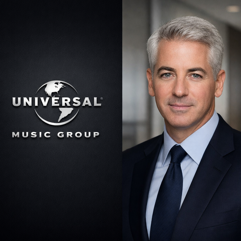 Pershing Square Bids $64 Billion for Universal Music Group, Ackman Targets Control of the World’s Largest Music Label
