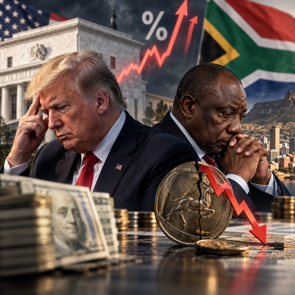 South Africa’s Rand Faces Fresh Pressure as U.S. Treasury Yields Top 5% Ahead of Federal Reserve Decision