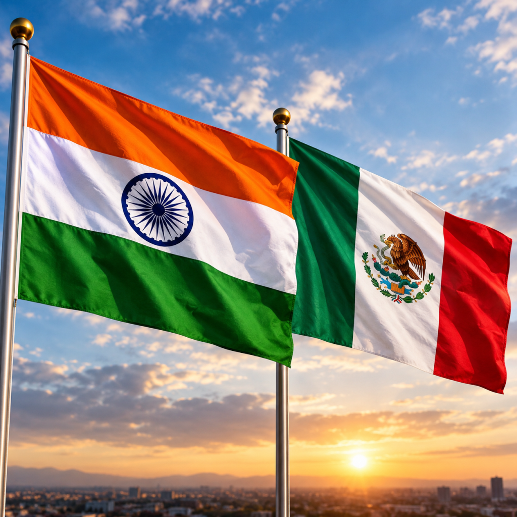 India to Launch Trade Pact Negotiations With Mexico as Export Diversification Drive Accelerates